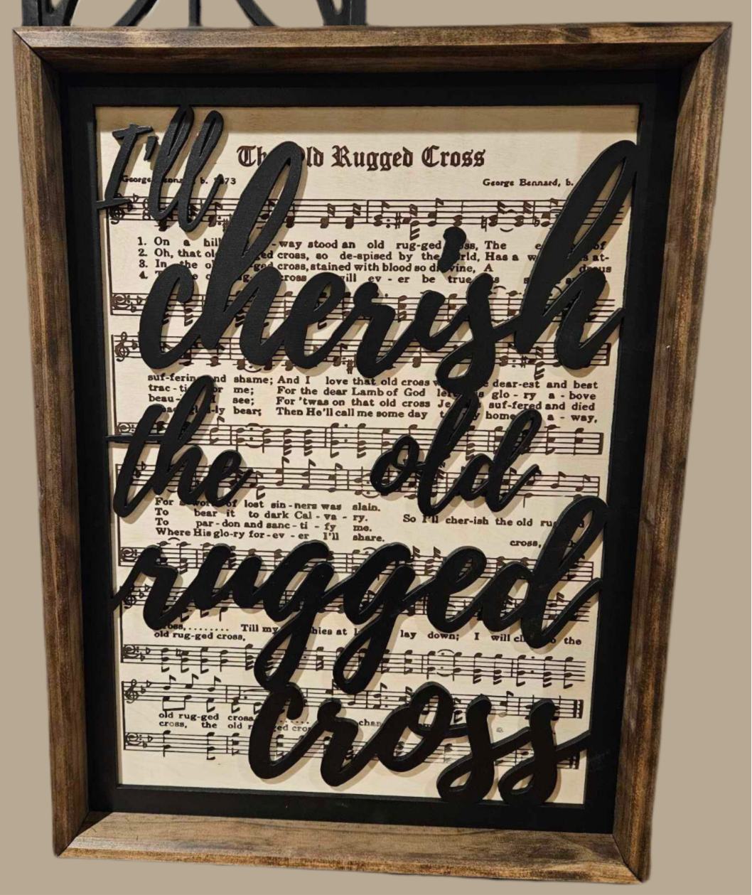 The Old Rugged Cross with Sheet Music